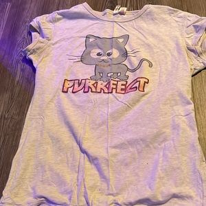 Vintage Aeropostale PJ Set with Cats X-Small